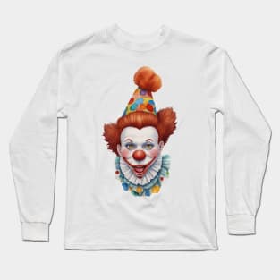 Clown face Long Sleeve T-Shirt